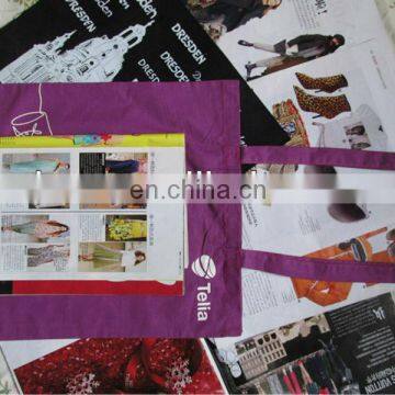100% eco cotton canvas tote bags