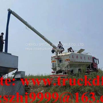 HOT SALE!high Quality and Best Price Dongfeng 4*2 LHD 12m3 6tons Animal Feed Delivery Truck photo-3
