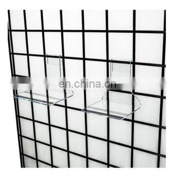 Gridwall Clear Acrylic Display Shelf,Acrylic Display Shelf