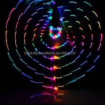 Led Color Change Smart Isis Belly Dance Wings photo-5