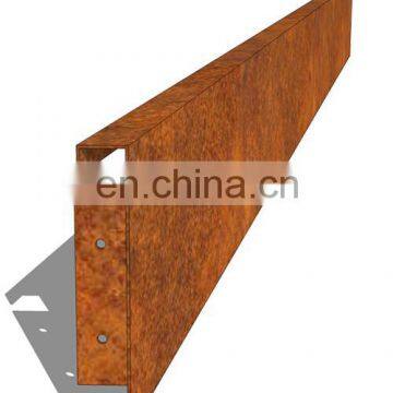 High Quality Corten Steel Garden Edging For Landscaping