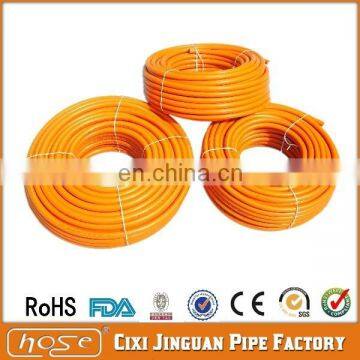 CE!!! Orange Color High Quality LPG PVC Hose Best Quality Gas PVC Hose OEM Hose Thermosetting PVC of LPG as Customer Required photo-3