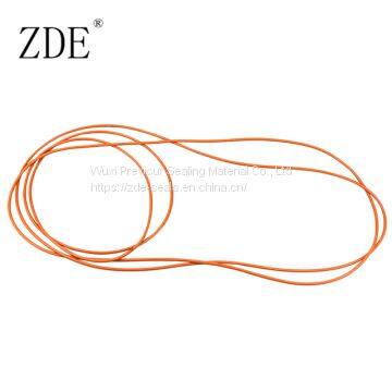 Soft Orange 1mm Silicone 70 Shore O Ring Seal