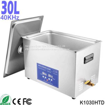 30L Digital Ultrasonic Parts Cleaner With Heater Ultrasonic Cleaning Machine