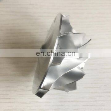 RHF5HB 46.50/59.94 мм 11+0 лопастей высокопроизводительный турбонагнетатель, блок/фрезеровка/алюминиевый компрессорное колесо 2618 для VF30/VF3 photo-4