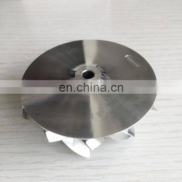 K16 5324-123-2206 49,62/61,98 мм 6+6 лопастей производительность заготовка/фрезерование/алюминий 2618 компрессорное колесо для TTRS 1855-970-0000 photo-3