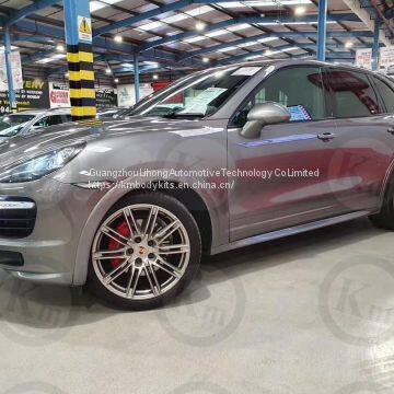 Km for 2011-2014 Cayenne 958.1 Upgrade Turbo Front Bumper Bodykit photo-4