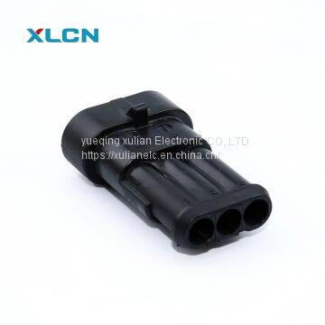 3 Pin AMP Super Seal 1.5mm Series Connectors 282087-1 282105-1 photo-3