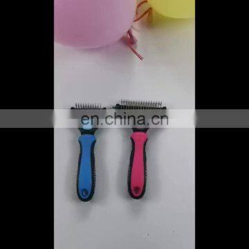 Self-cleaning Pet Fur Tangles Knots Brush Pets Fur Remover Slicker Brush