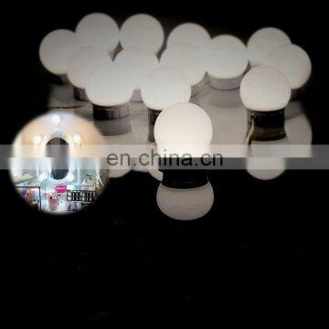 Dimmable 5V Make up Mirror Led Light Bulbs With USB Cable Power Supply Vanity Mirror Lights photo-2