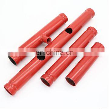 2019 New painted grooved  Fire Fighting  steel Pipe