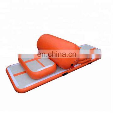 A Set Of 3m Inflatable Air Track Air Barrier Roller Spring Board Mat Training Set For Gymnastics photo-2