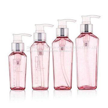 100ml 150ml 200ml 250ml Plastic Lotion Bottles with Diamond Shape