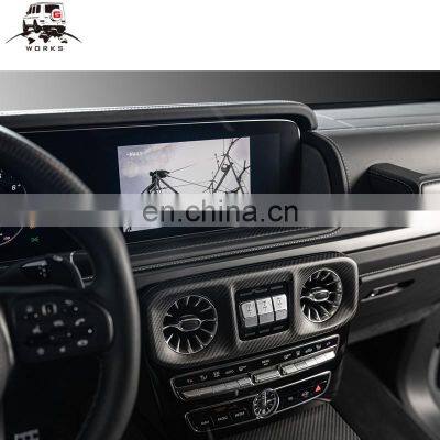 Центральный управляющий корпус W464, подходящий для G-класса 2018 - 2020 годов. Центральный корпус салона W463A из углеродного волокна