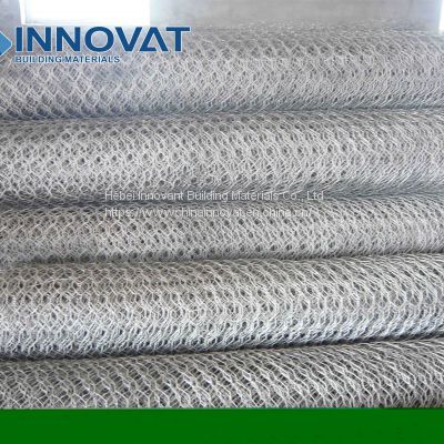 galvanized welded gabion box hexagonal wire mesh factory