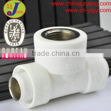 PERT Pipe fittings/ Plastic pipe fittings female threaded tee
