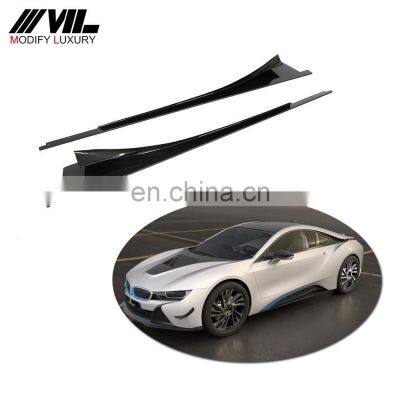 Carbon Fiber Car Side Skirts for BMW I8 2014-2018