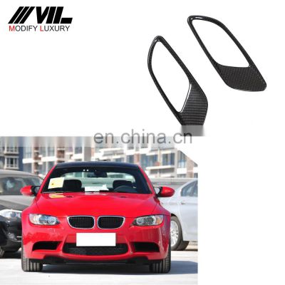 Modify Luxury 3Series Dry Carbon Fiber Engine Hood Air Vent Cover for BMW E90 E92 E93 M3 2009-2013