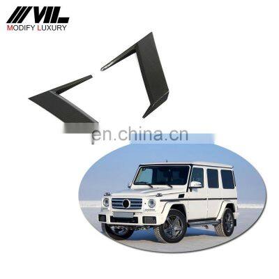 Carbon Fiber Side Vent Trims for Mercedes Benz G Class G63 AMG 2019-2020