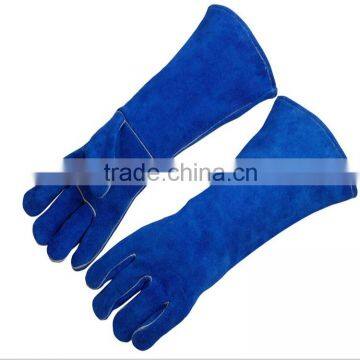 16 inch leather safety welding gloves with low price