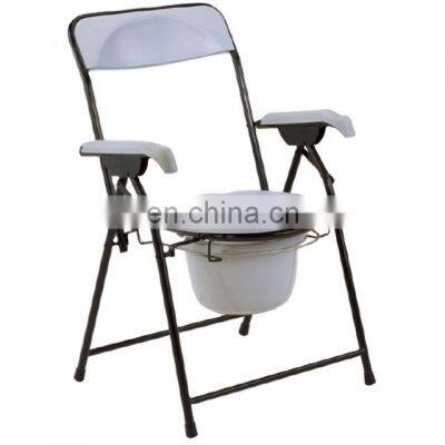 cheap  high quality  MKR899 Powder Coating Steel Commode Chair