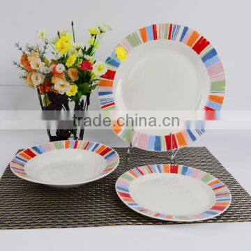 18 pcs high quality porcelain tableware, china best home porcelain prices, tableware malaysia