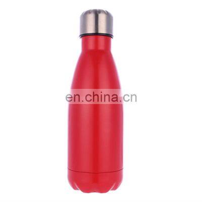 Hot Sale Eco Friendly Reusable 500ml Stainless Steel Single Layer Water Bottle