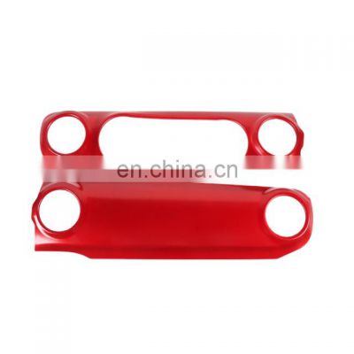 Red decoration sheet with ABS for jeep wrangler JL