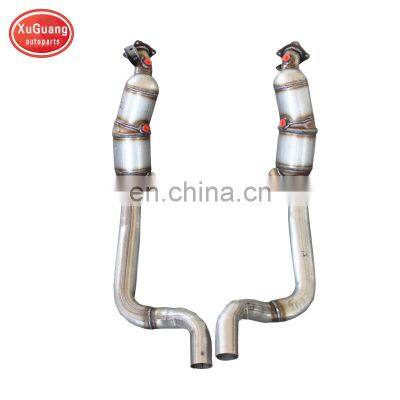 XG-AUTOPARTS high quality direct fit catalytic converter with exhaust manifold for Porsche Panamera 3.6 4.8