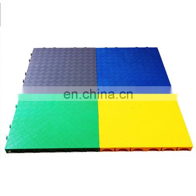 CH New Upgrade Luxury Flexible Non-Toxic Performance Removeable Modular Multi-Used Durable 50*50*4cm Garage Floor Tiles