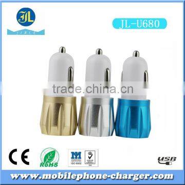 Electronic manfacturing company wholesale 5v 2.1a dual usb car charger