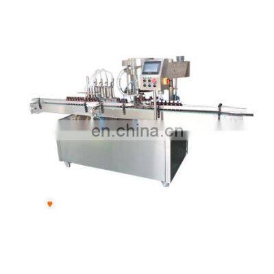 Manual pneumatic glass round bottle Liquid Filling And Capping Machine