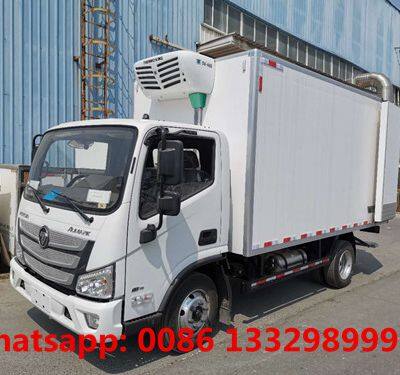 HOT SALE! FOTON AUMARK Cummins 141hp Diesel Cold Van Box Vehicle for Sale photo-2