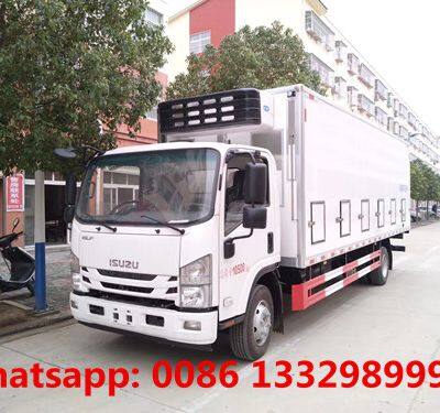 Customized ISUZU Brand 700P 5.4m length day old chicks transported truck for 30,000 day old chicks broilers transportation