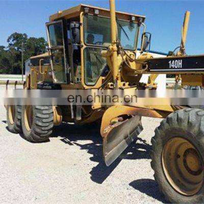 Shanghai used heavy machine CAT 140H motor grader cheap low price