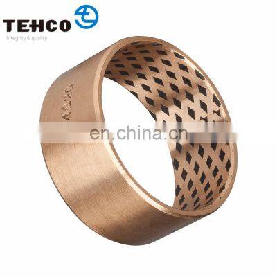 Self Lubricating Solid Graphite High Precision Bronze Sleeve Bush,PRM161815 Bronze Bushing Thin Wall Bearing