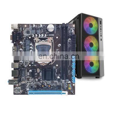 High quality manufactured H110 motherboard LGA 1151 socket DDR4 I3 I5 I7 motherboard