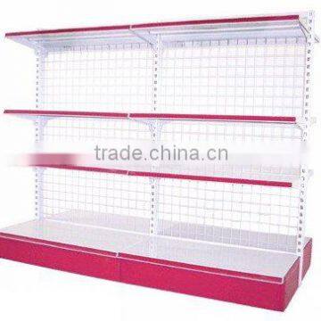 single side supermarket shelf,Island Gondola Shelving Systems for hypermarket