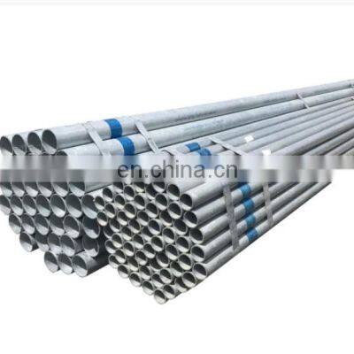 ASTM A106 A36 A53 1.0033 BS 1387 MS ERW hollow steel pipe GI hot dip galvanized steel pipe EMT welded steel square round pipes