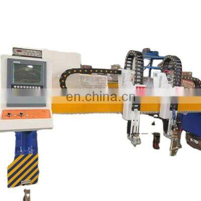 Gantry Plasma Metal plate sheet Cutter Carbon steel  Yellow  Blue Customized  Key Motor Training Stainless Power Flame