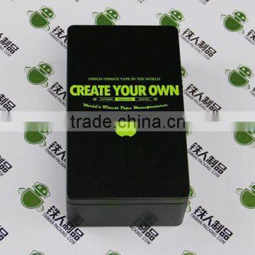 Square metal box packaging cigarette pack tin box