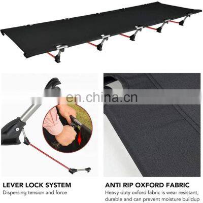 Outdoor Portable Aluminum Camping Bed Ultralight Foldable Adjustable Folding Bed Camping Beds Cot photo-5