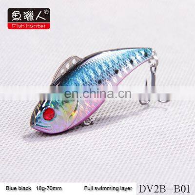In Stock Sea Artificial Abs Hard Sinking Bait Fish Hunter DV2B VIB 70MM 18G Fishing Lures photo-5
