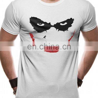 Custom Design Print White Cotton T Shirts Men White Tee-shirt photo-3