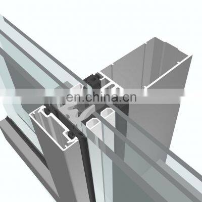 Superhouse City Center High Level Curtain Wall Window Wall Screen Aluminum Tempered Glass Door Window