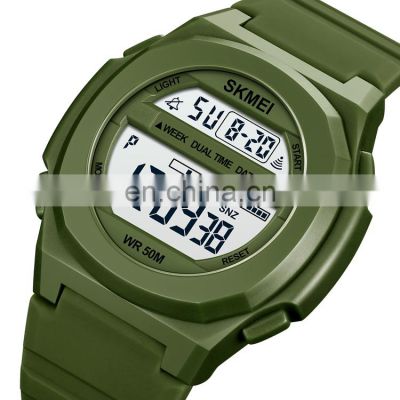 Skmei 1821 Electronic Wristwatches Men Fashion Sports Watch 5ATM Waterproof  Relojes