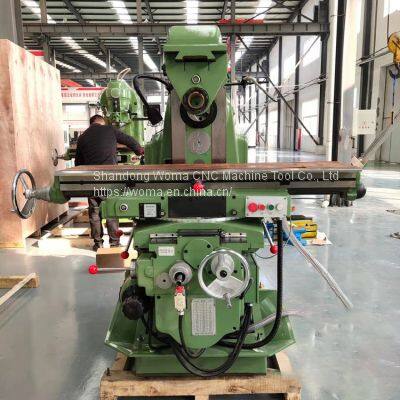 Woma CNC X6132 horizontal milling machine, metal gear processing, keyway milling equipment, mechanical automatic tool feeding