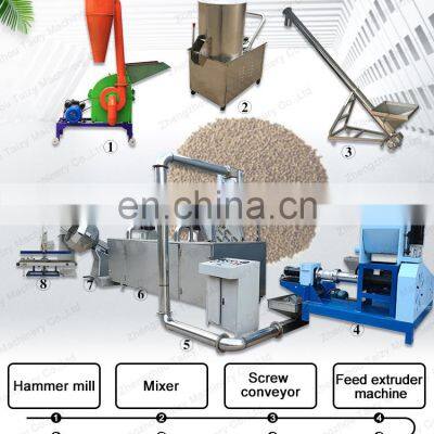 Fully Automatic Fish Food Machinery Feed Pellet Fish Feed Production Line Animal Feed Making Machine photo-5