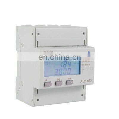 Three-phase 4-wire electricity meter ADL400 with smart meter reading system - supports automatic remote meter reading