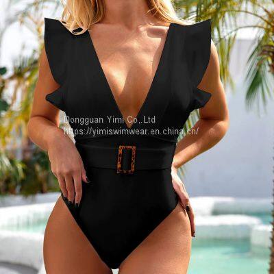 1 Pieces Ladies Women Sexy Swimsuit photo-4